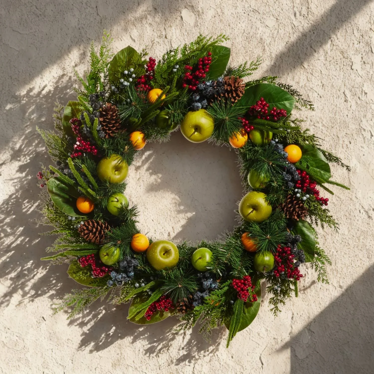 33" Mixed Fruit Wreath - Image 3