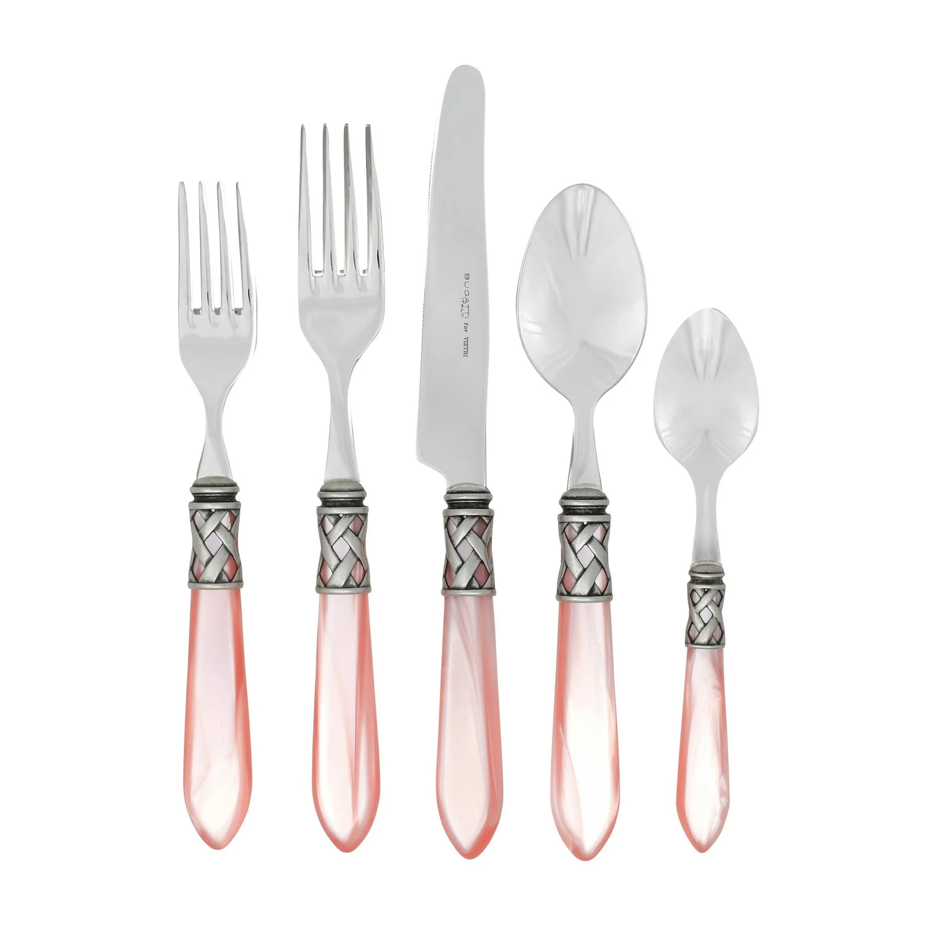 Aladdin Light Pink Five Piece Place Setting