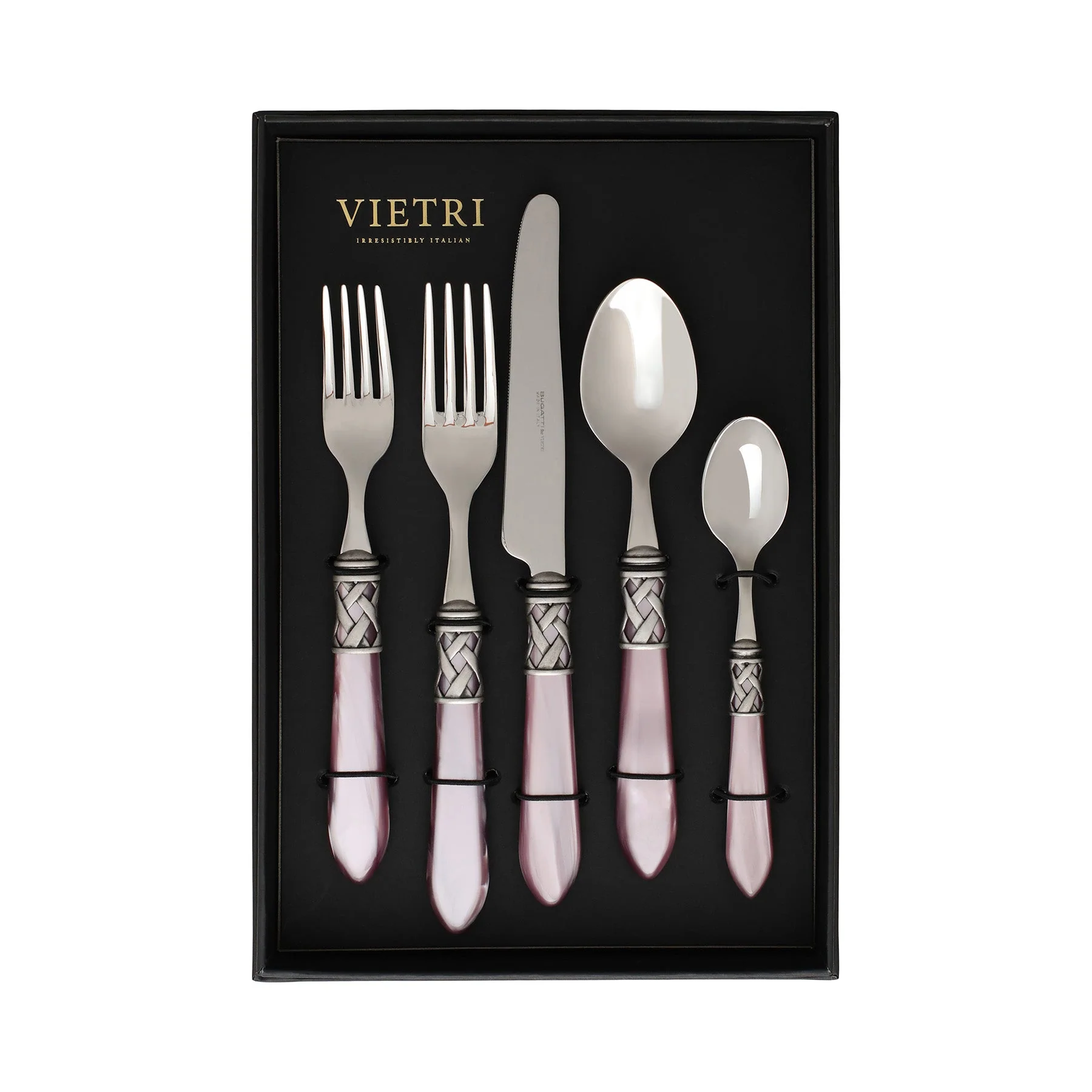 Aladdin Lilac Five-Piece Place Setting - Set of 4