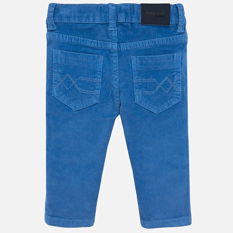 Alaska Blue Corduroy Pants - Image 2