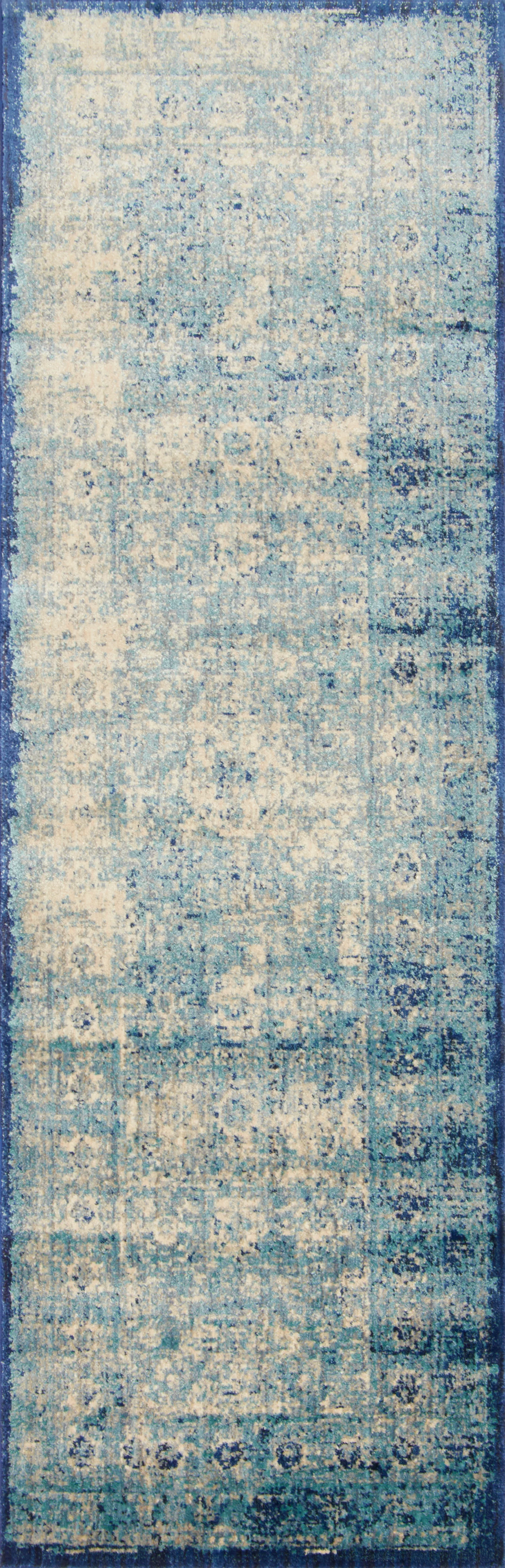 Anastasia Rug in Light Blue & Ivory design by Loloi - Image 4