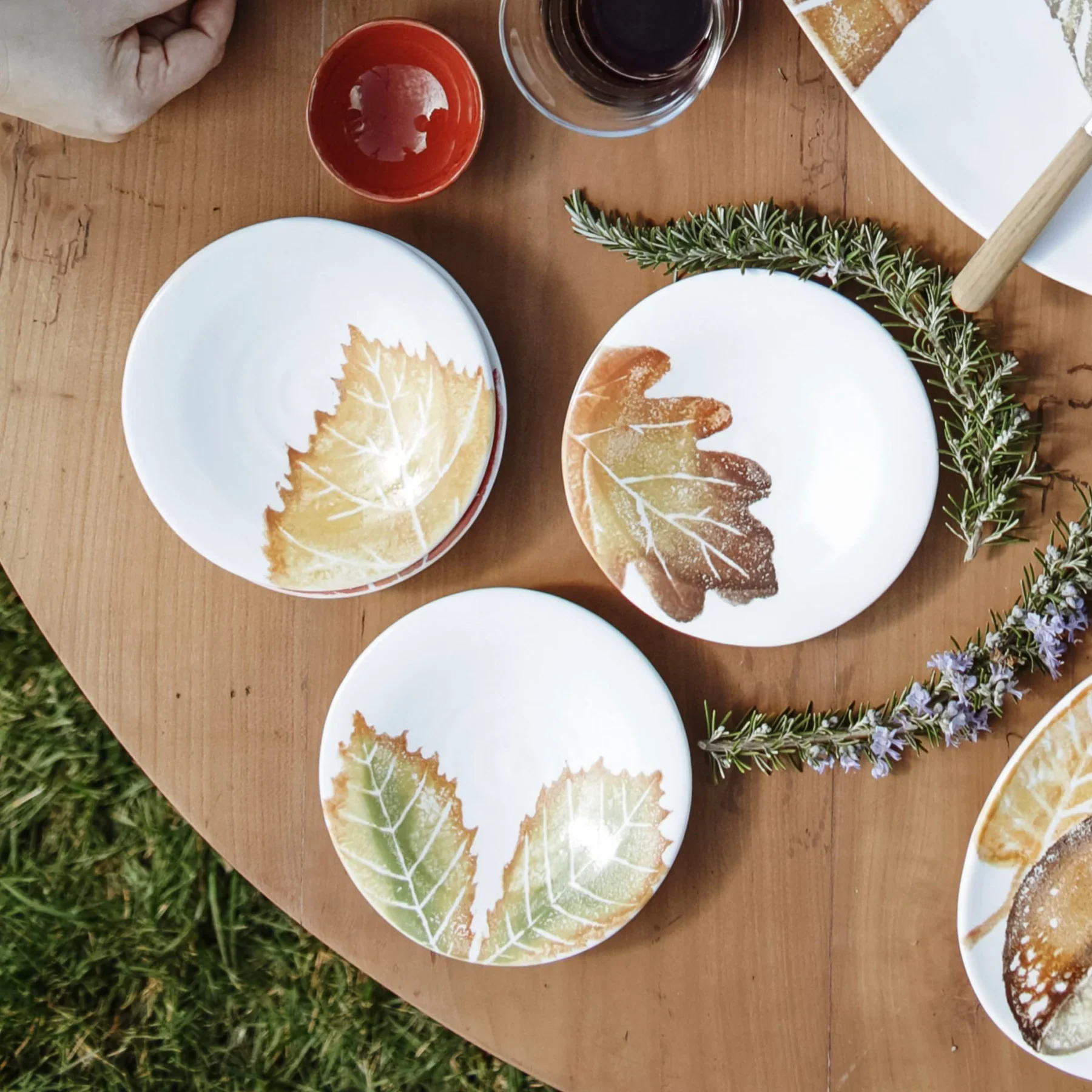 Autunno Assorted Canape Plates - Set of 4 - Image 6
