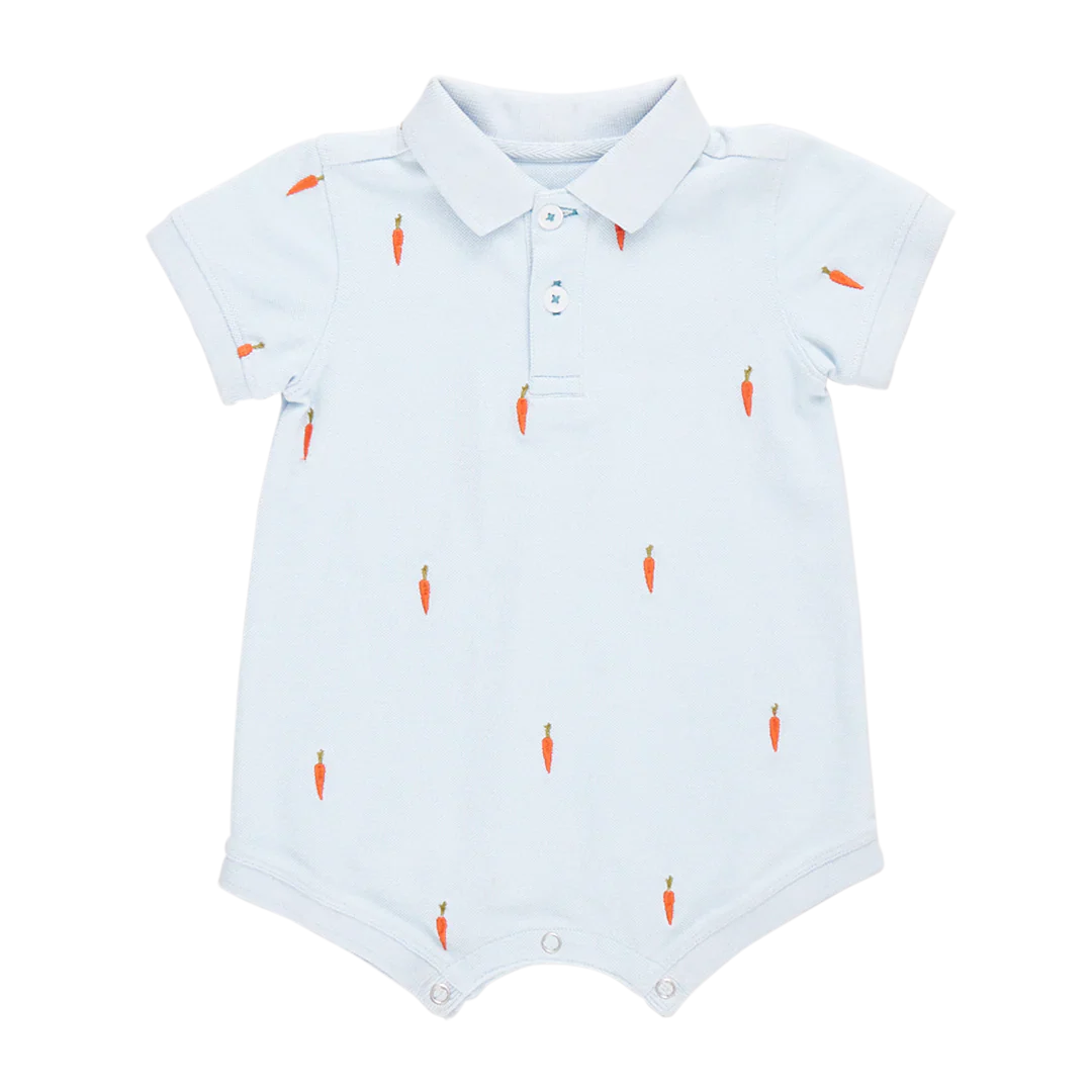Baby Boys Alec Jumper - Carrot Embroidery