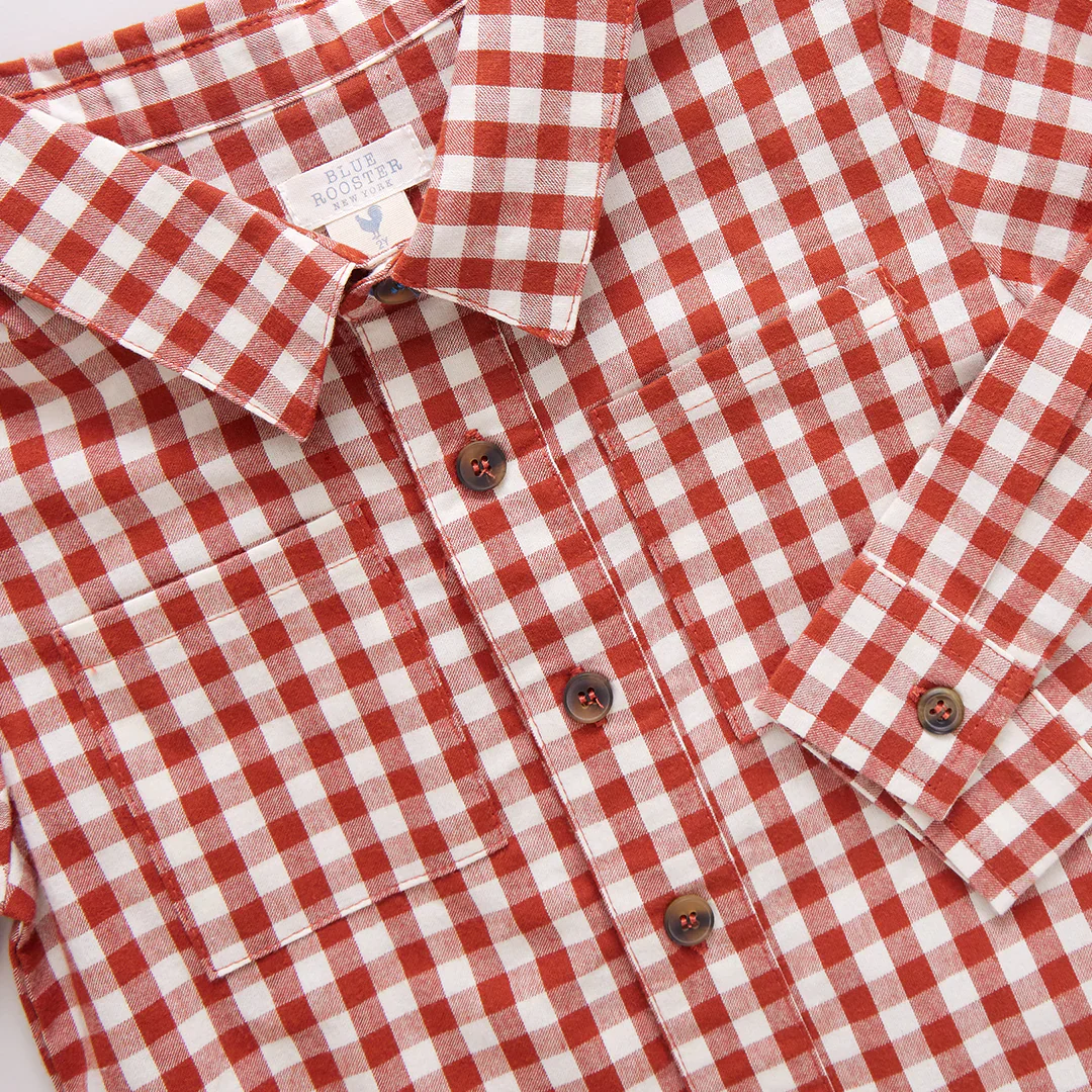 Baby Boys Jack Shirt - Pony Gingham - Image 3