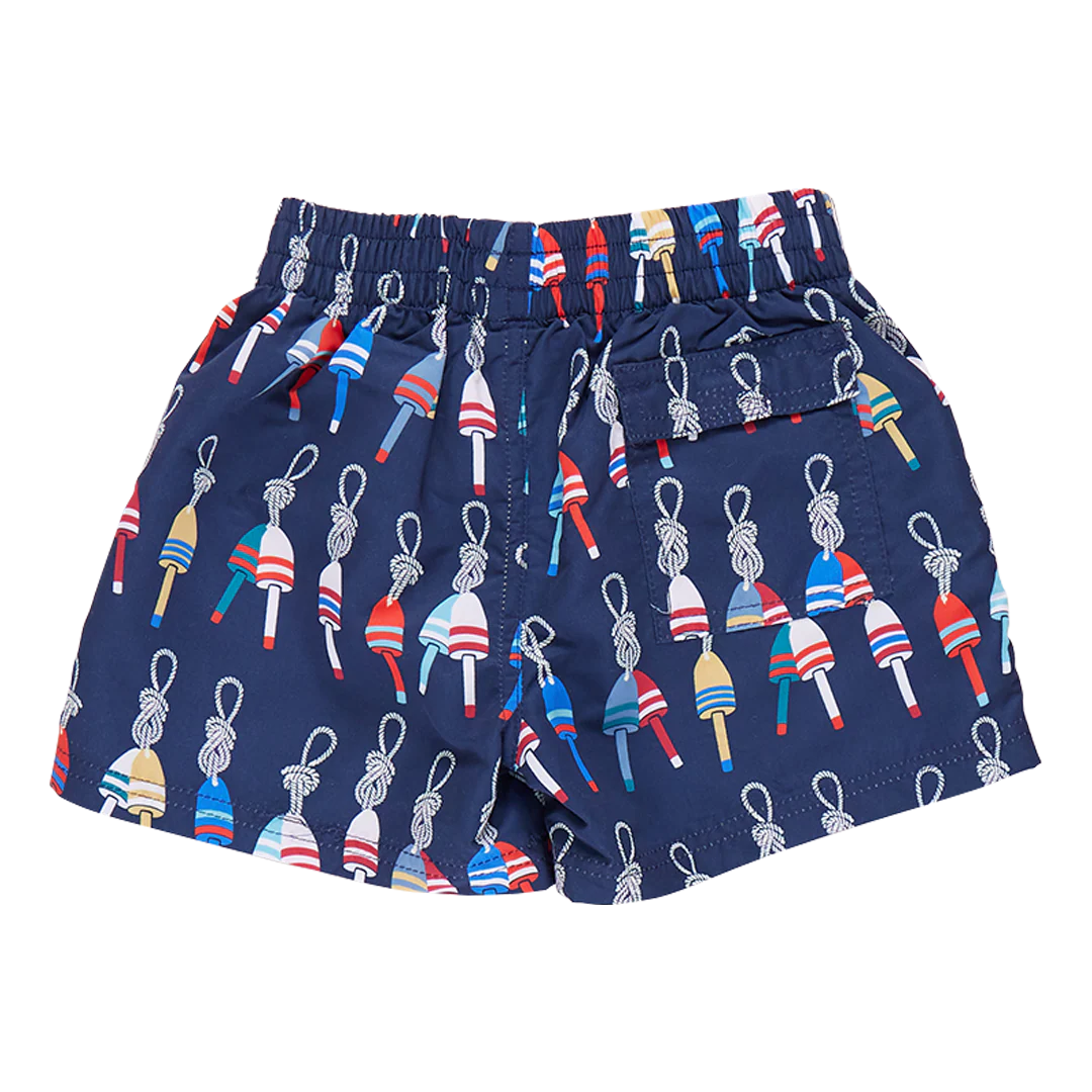 Baby Boys Swim Trunk - Navy Buoys - Image 4