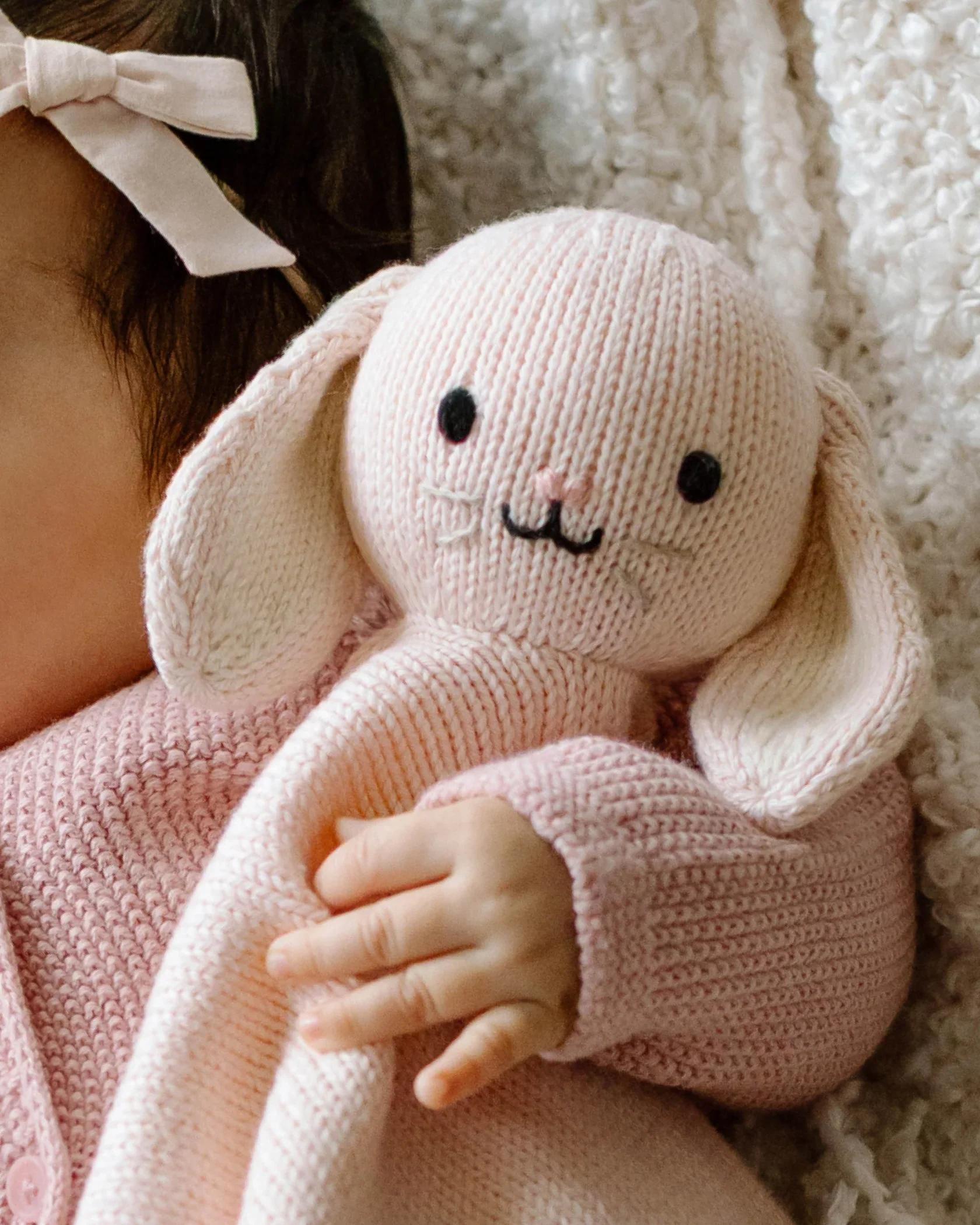Baby Bunny Lovey (Blush) - Image 4