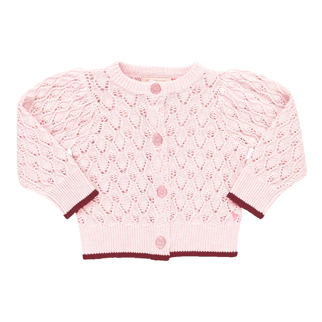 Baby Girls Constance Sweater - Light Pink