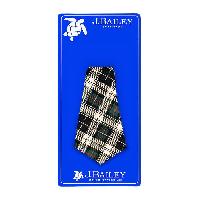 Hunter Plaid Neck Tie