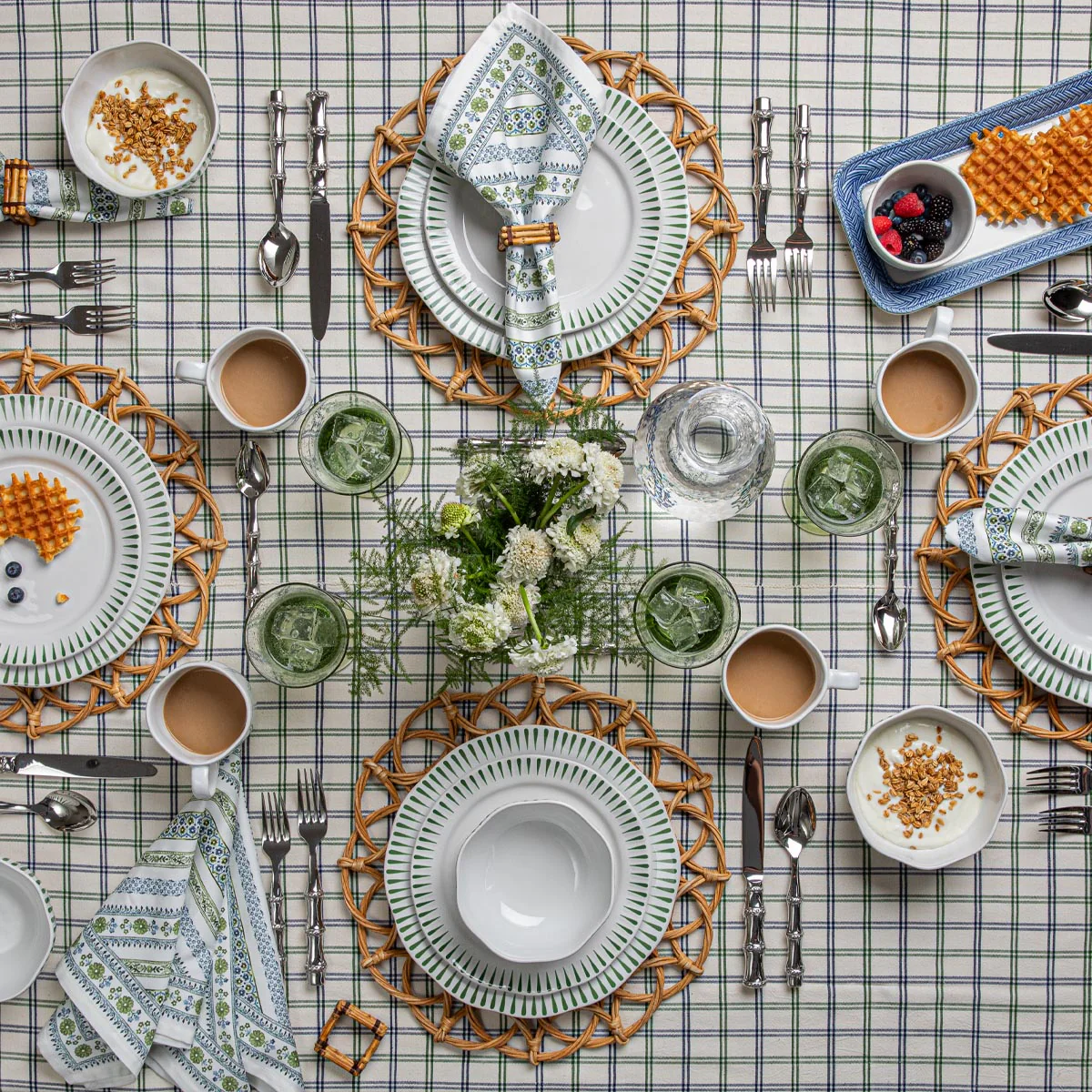 Bamboo 20pc Place Setting - Polished - Image 5