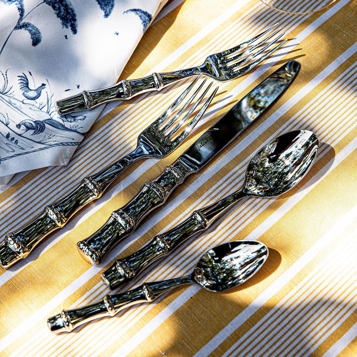 Bamboo 20pc Place Setting - Polished - Image 6