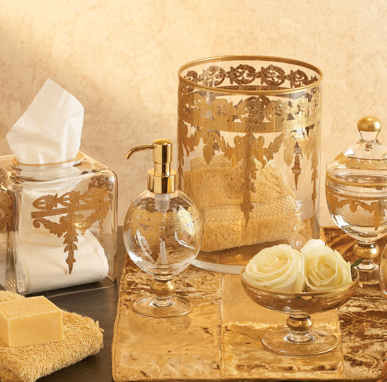 Baroque Gold Compote/Soap Dish - Image 2