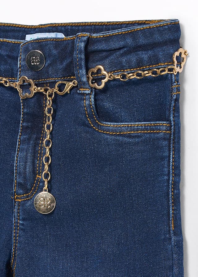 Basic Denim Flare Jeans - Image 3