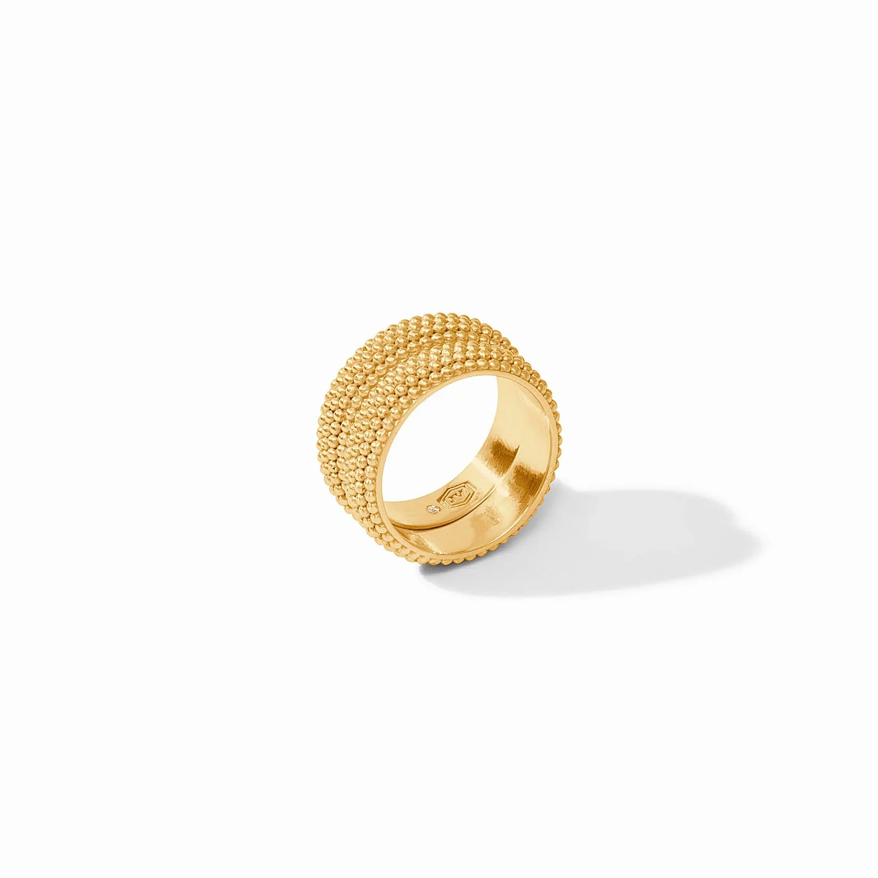 Beaded Eternity Duet Ring - Image 2