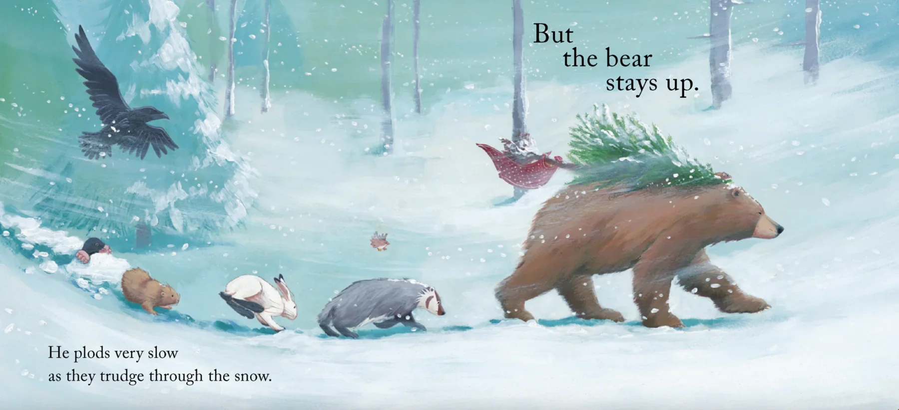 Bear Stays Up for Christmas by Karma Wilson - Board Book - Image 3
