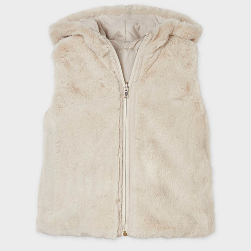 Beige Reversible Vest - Image 4