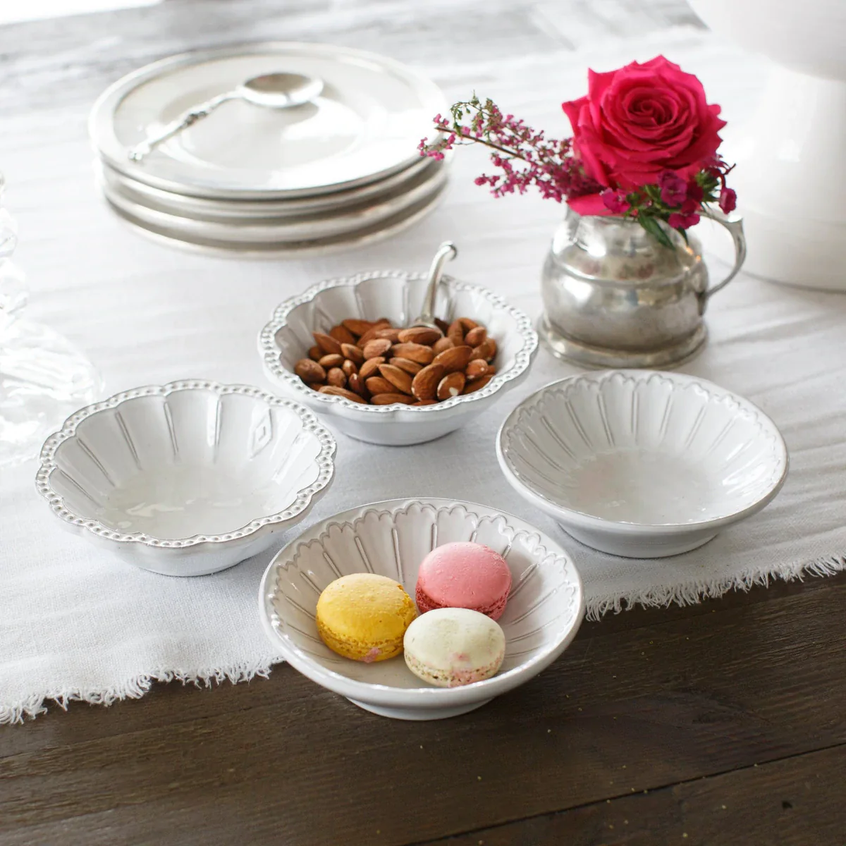 Bella Bianca Assorted Dipping Bowl - Set of 4 - Image 2