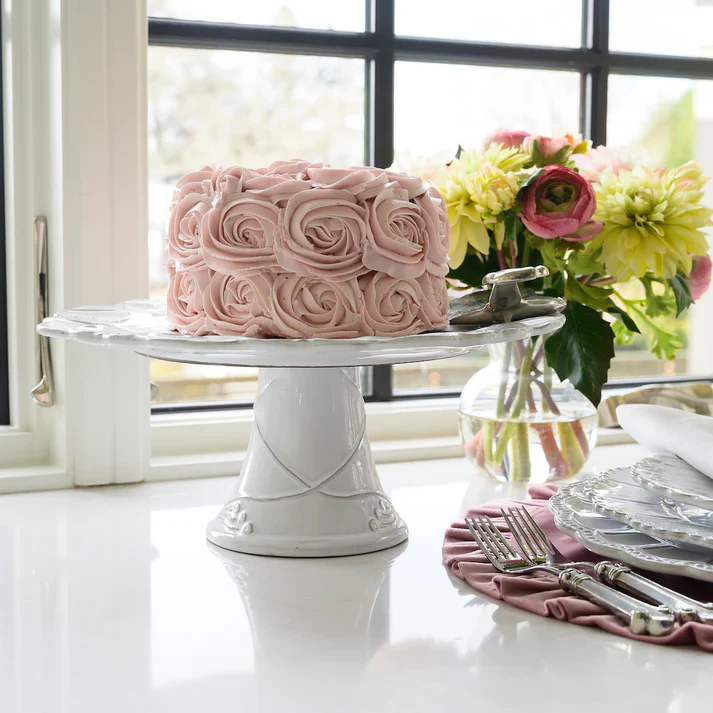 Bella Bianca Cake Plate - Image 6