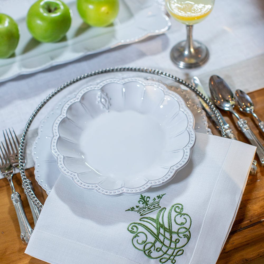 Bella Bianca Medallion Pasta/Soup Bowl - Image 2