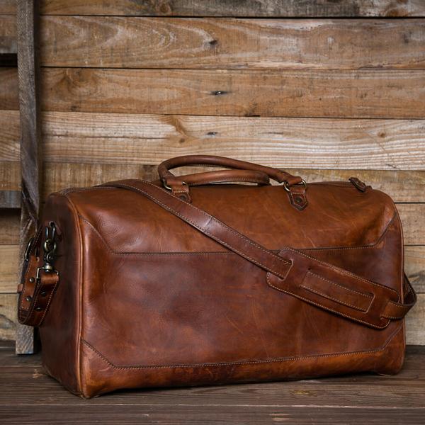 Benjamin Leather Duffle - Image 11