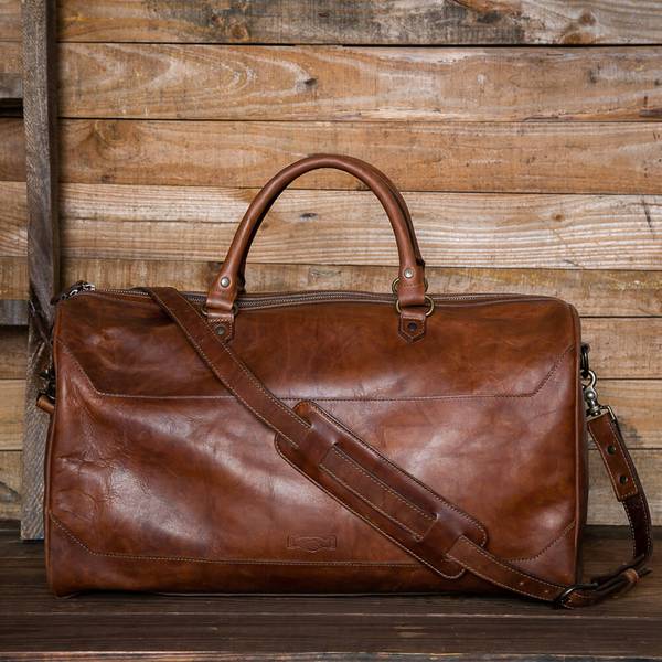 Benjamin Leather Duffle - Image 12