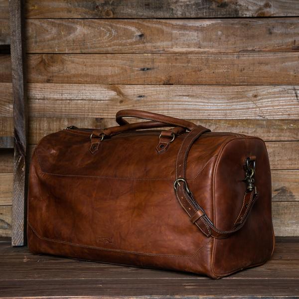 Benjamin Leather Duffle - Image 14