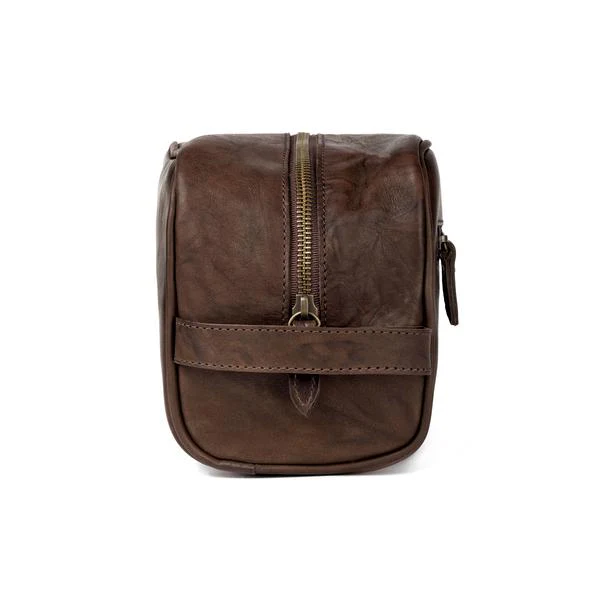 Benjamin Leather Wash Bag - Image 18