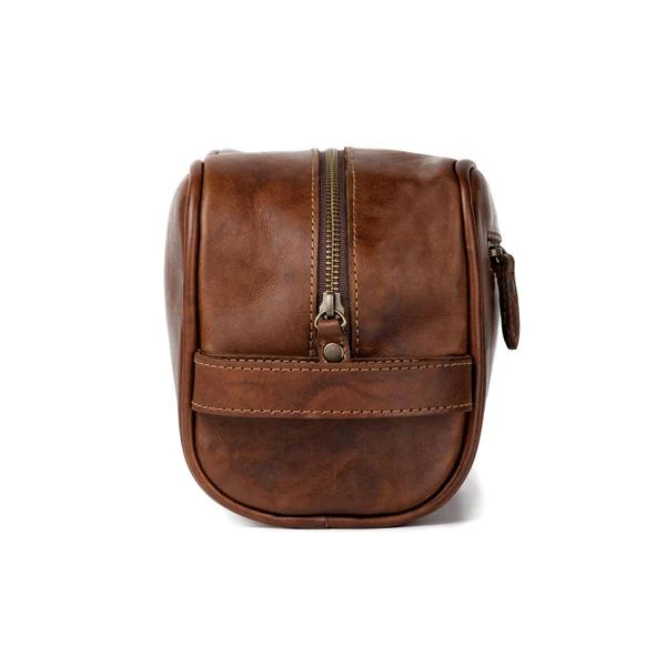Benjamin Leather Wash Bag - Image 6