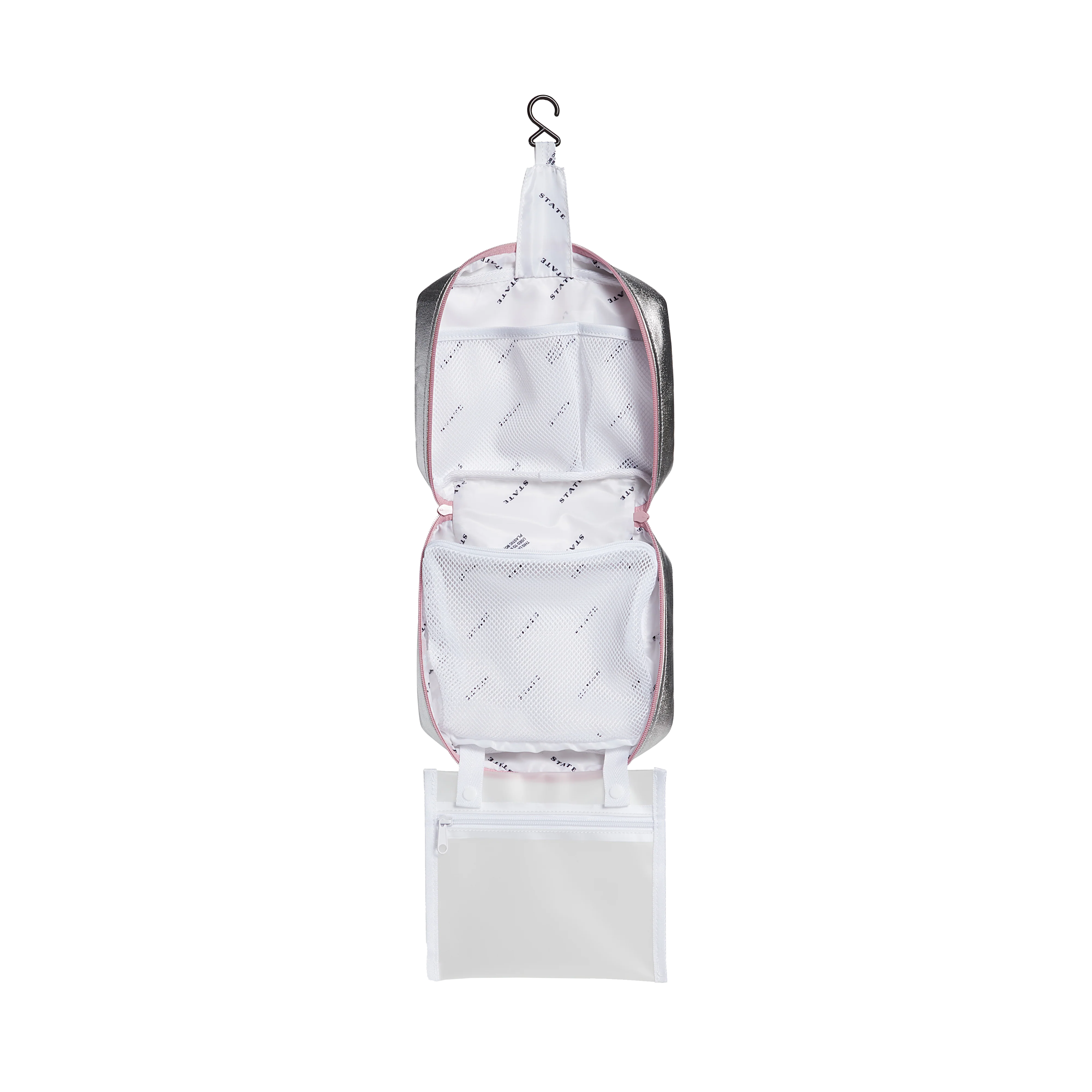 Bensen Toiletry Kit | Metallic Pink - Image 2