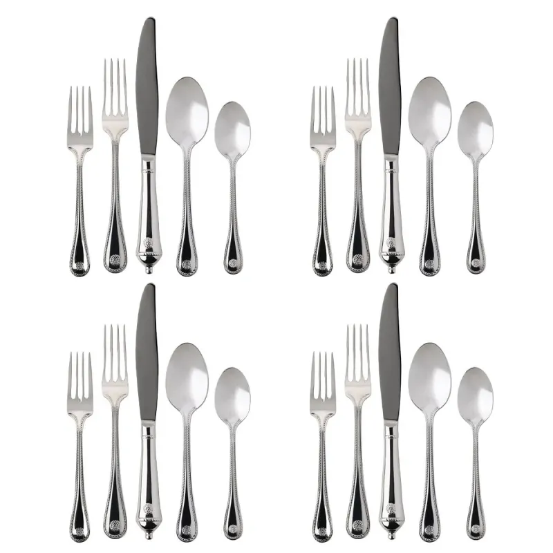 Berry & Thread 20pc Place Setting - Polished