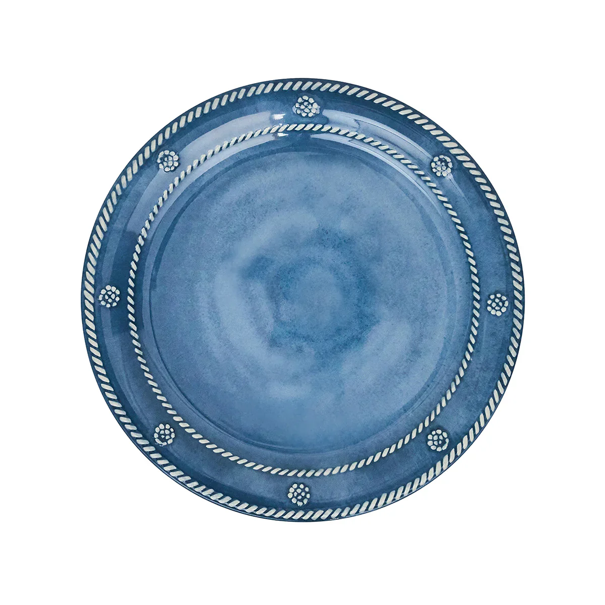 Berry & Thread Melamine Dinner Plate Set/4 - Ocean - Image 2