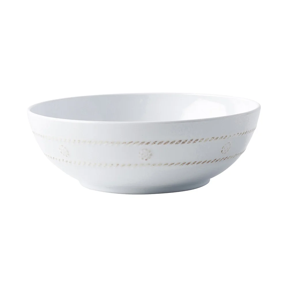Berry & Thread Melamine Coupe Bowl - Whitewash
