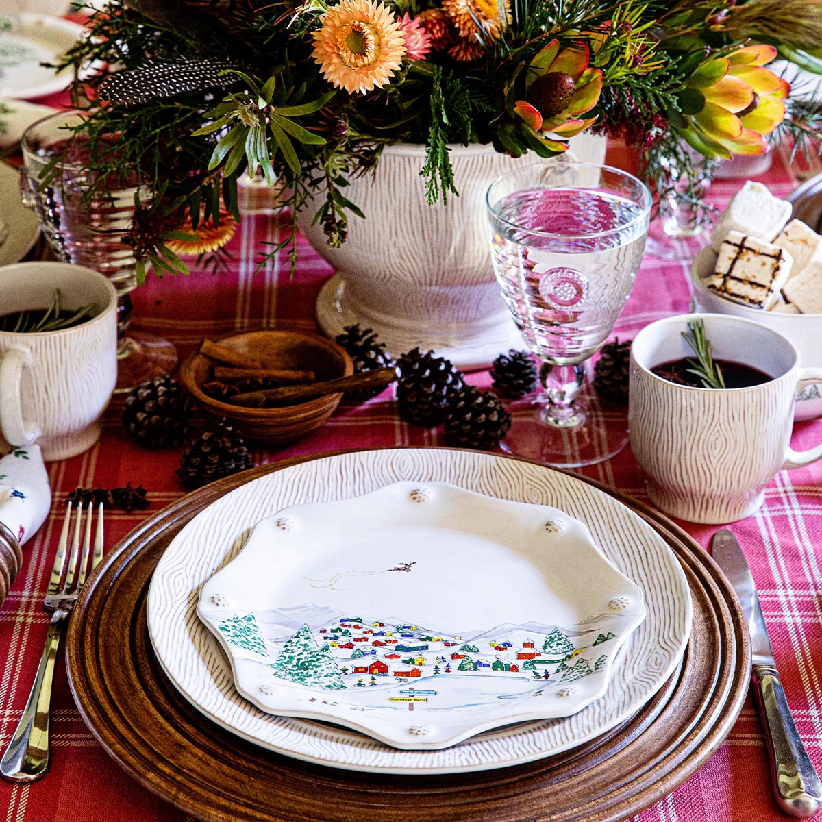Berry & Thread North Pole Dessert/Salad Plate - Image 5