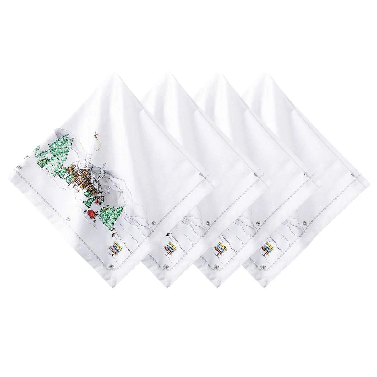 Berry & Thread North Pole Napkin Set/4