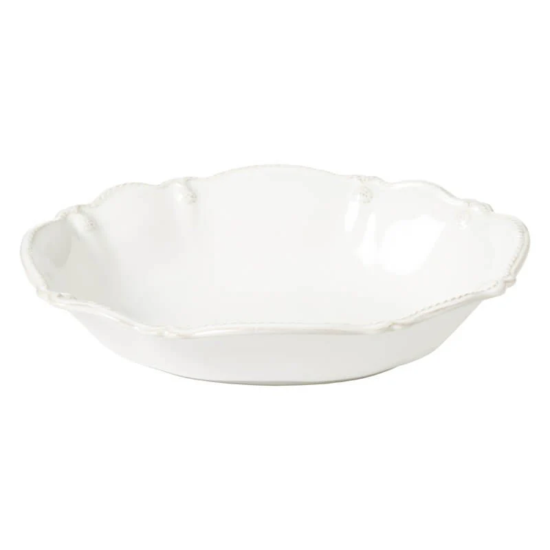 Berry & Thread 10" Oval Serving Bowl - Whitewash