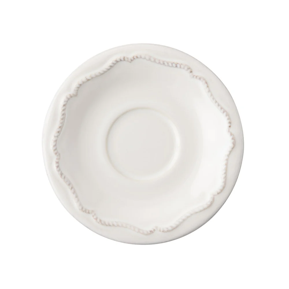 Berry & Thread Espresso Saucer - Whitewash