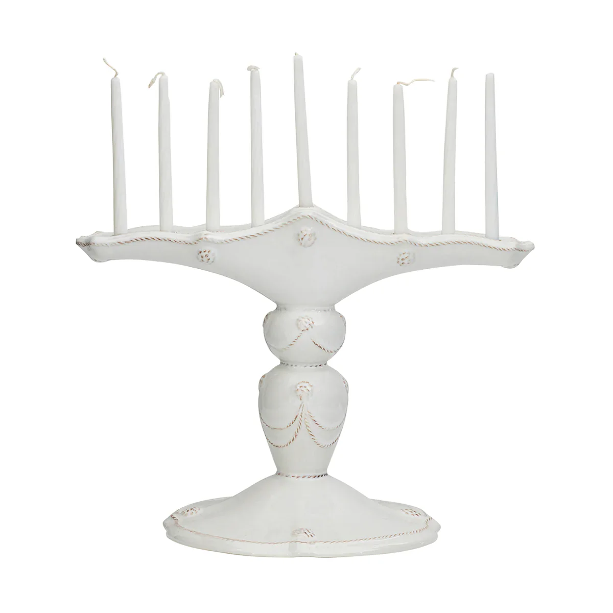 Berry & Thread Menorah - Whitewash - Image 2