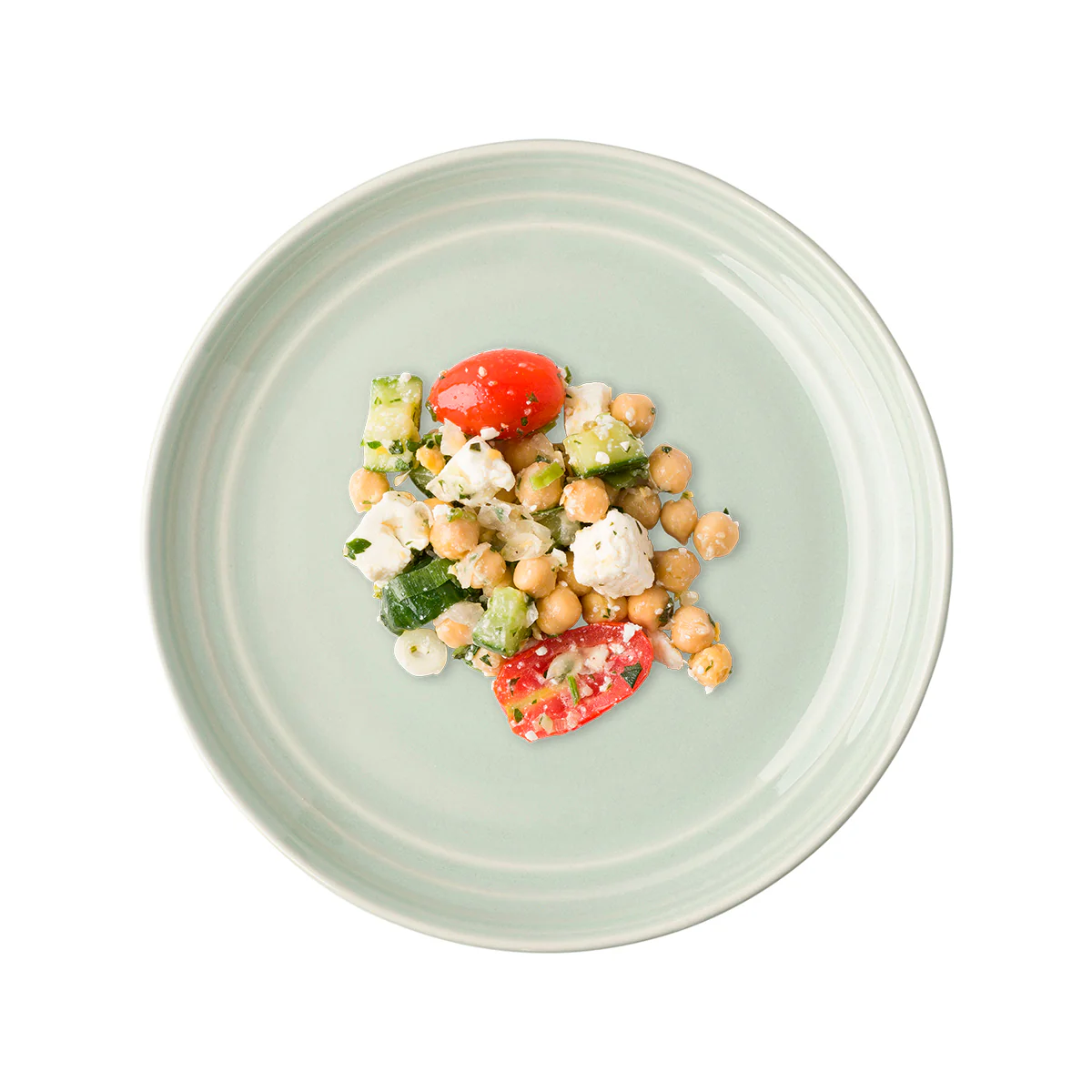 Bilbao Dessert/Salad Plate - Sage - Image 2
