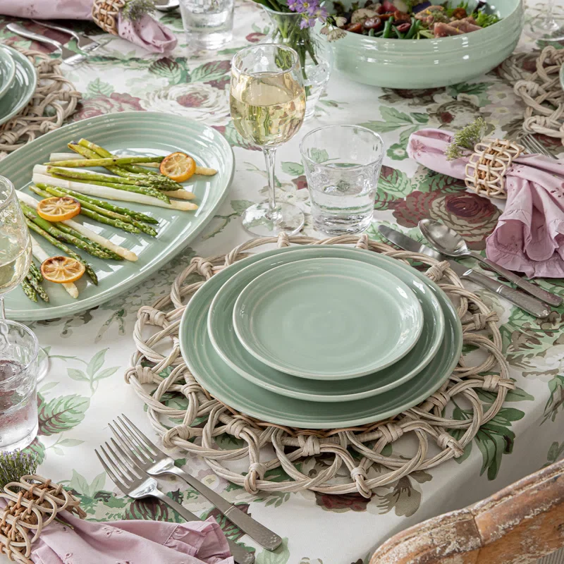 Bilbao Dessert/Salad Plate - Sage - Image 6