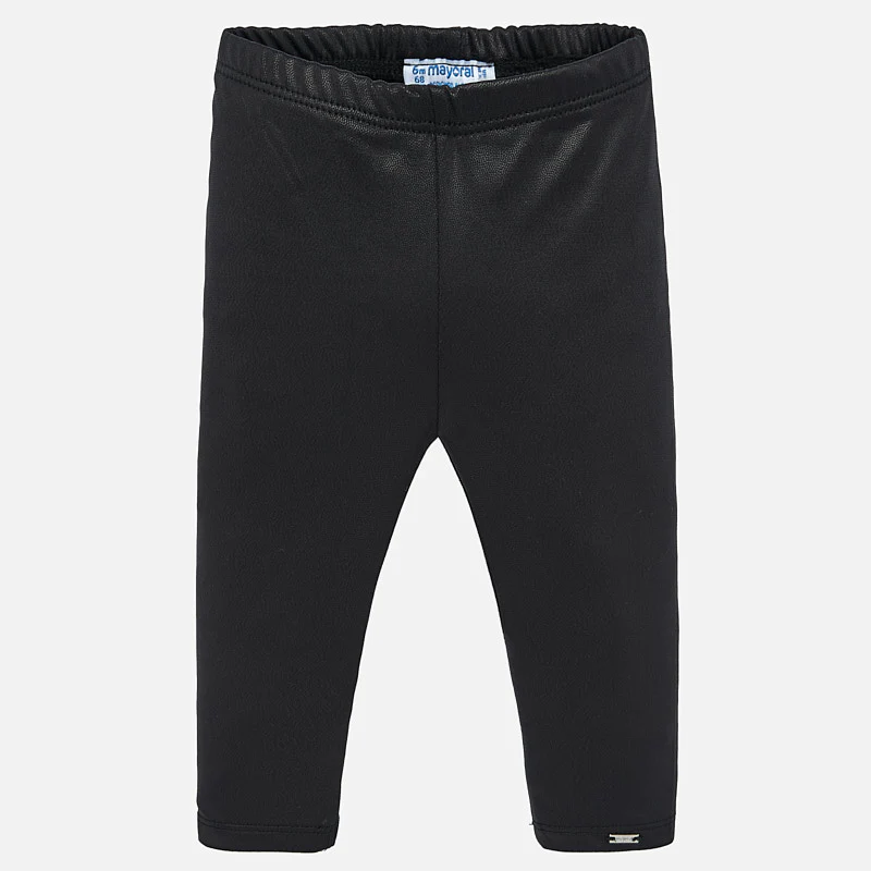 Black Faux Suede Legging