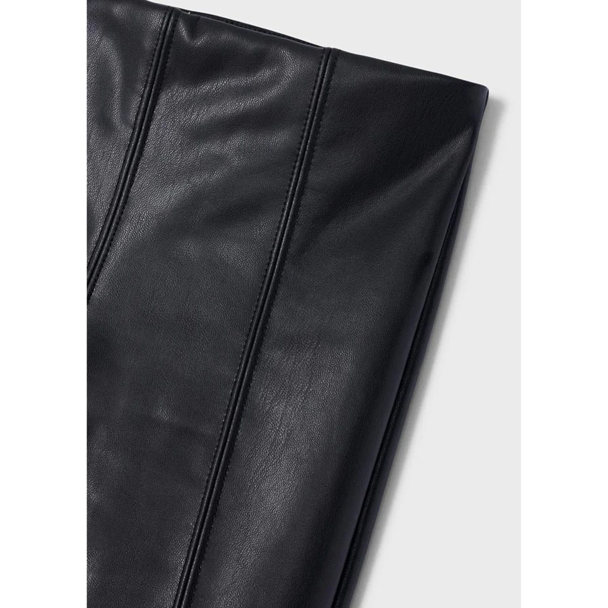 Black Leather Leggings - Image 2