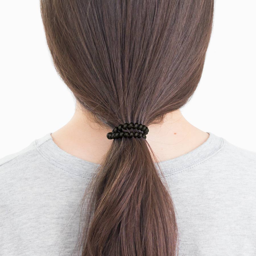 Black Magic 3-Pack Hair Ties - Image 2