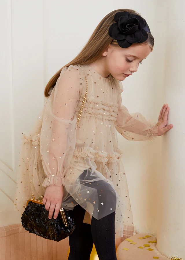 Black Sequins Hand Bag - Image 2