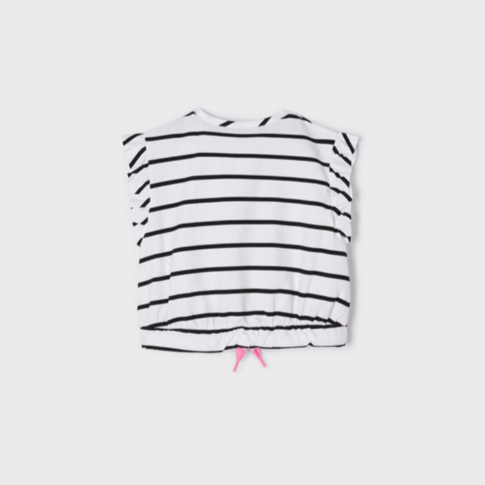 Black & White Stripe T-Shirt - Image 3