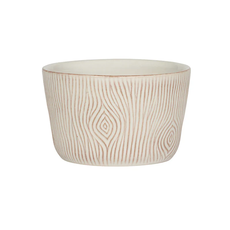 Blenheim Oak Ramekin - Whitewash