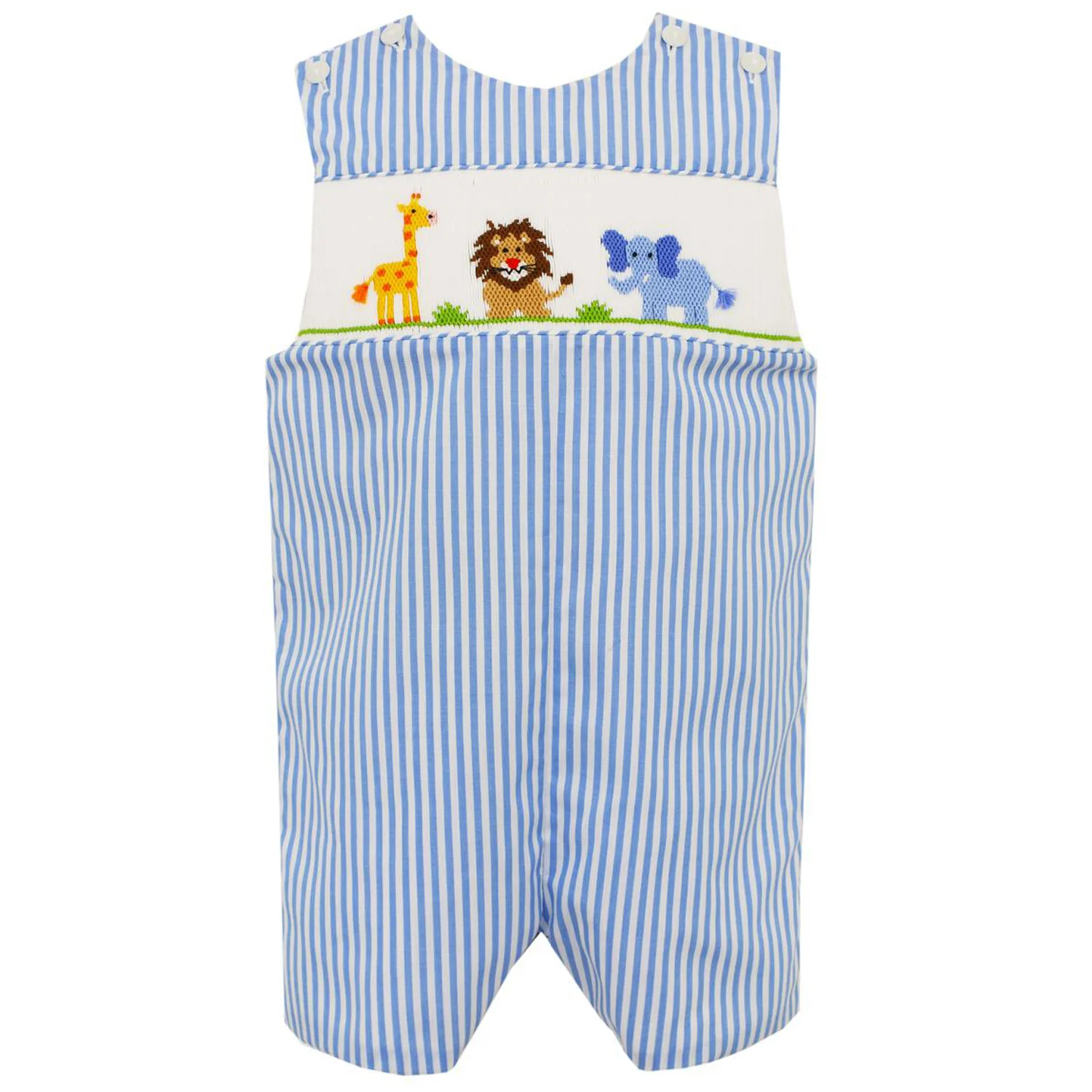 Blue and White Stripe Boy's Jon Jons