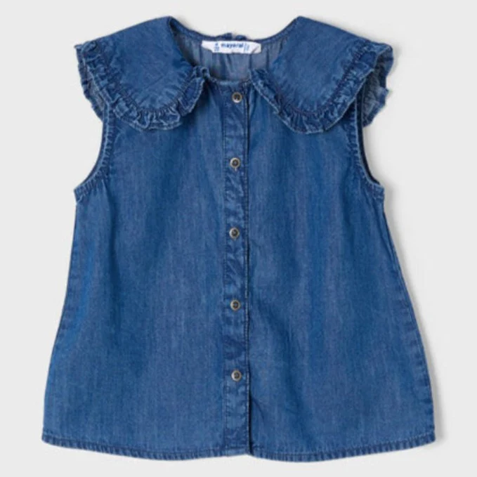 Blue Denim Blouse