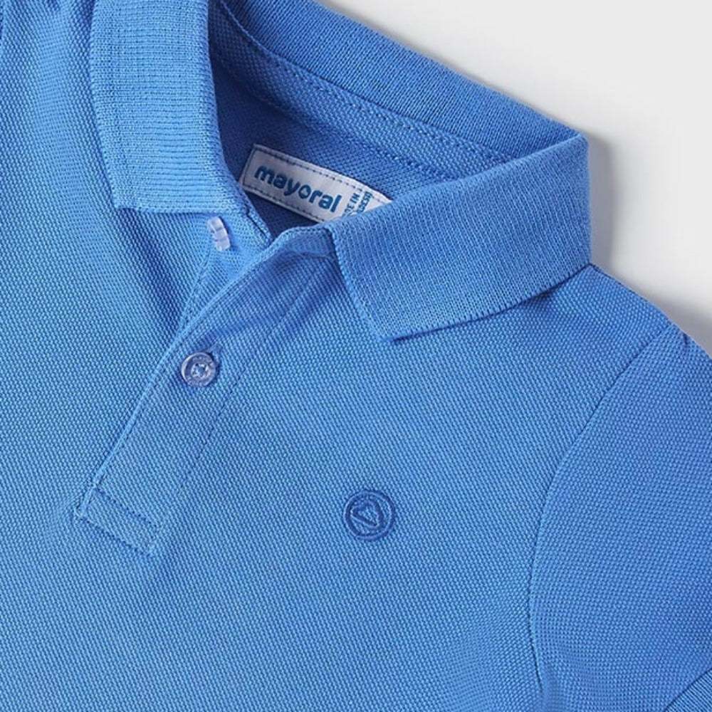 Blue Polo T-Shirt - Image 3