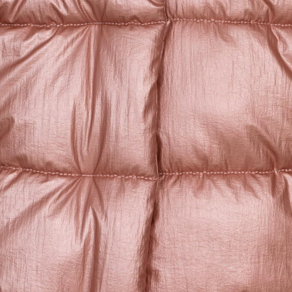 Blush Metallic Puffer Jacket - Image 4