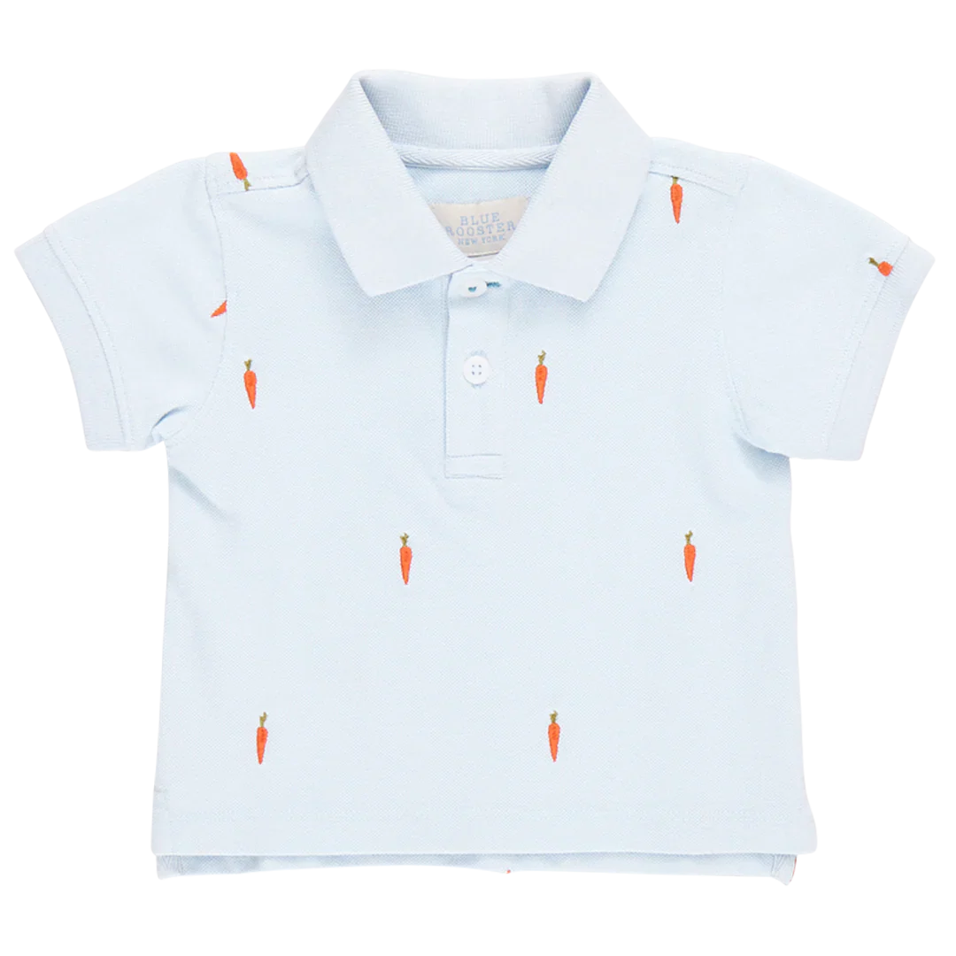 Boys Alec Shirt - Carrot Embroidery