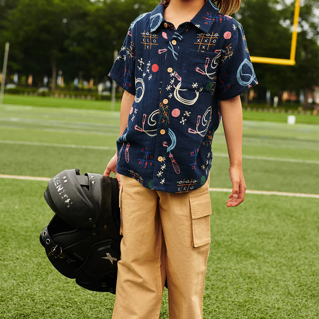 Boys Cargo Pant - Khaki - Image 5